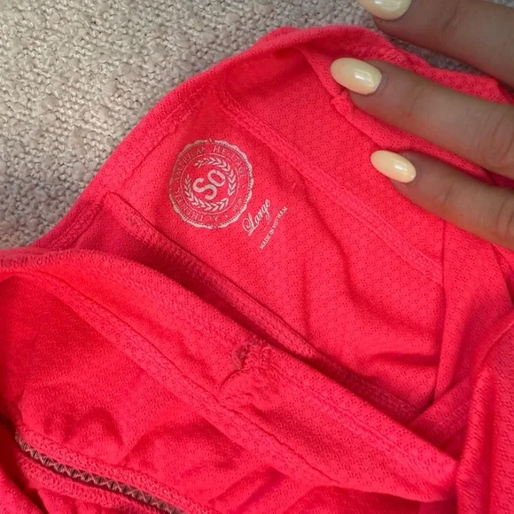 SO Vibrant Pink Tank Top - Picture 2 of 3